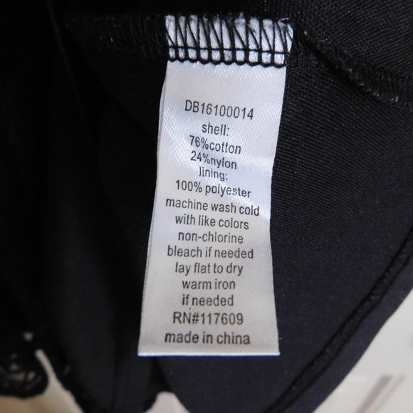 Downeast A-Line Black Lace Midi-length Dress with Lining, Size M - Picture 7 of 7